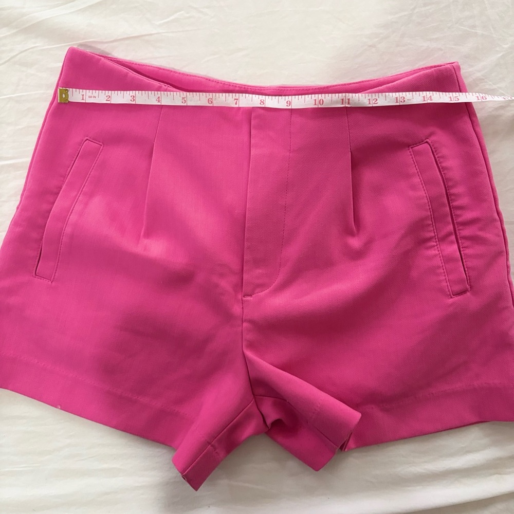 a new day Hot Pink High Waist Tailored Shorts